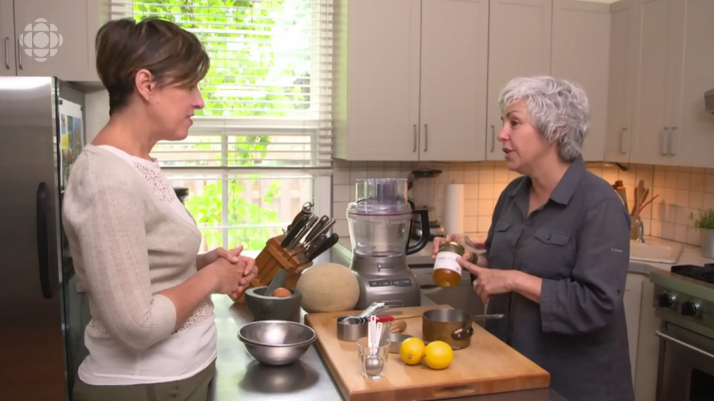 Josée Robitaille à L'Épicerie sur Radio-Canada avec Merveilles d'abeilles pour Granite cantaloup et miel d'été S17E45 2019-08-07