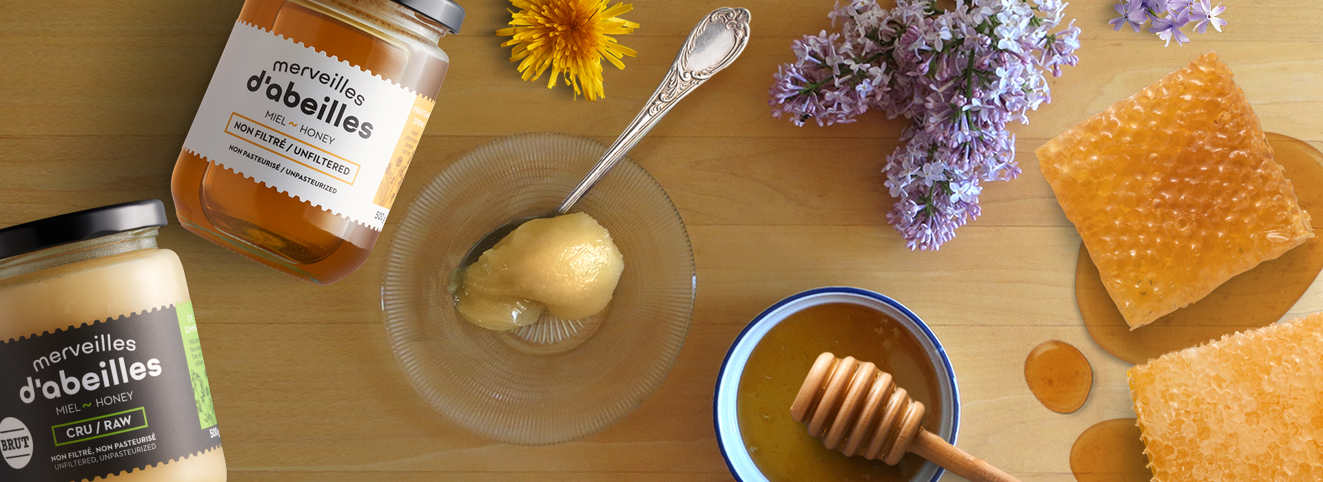 Miel du Québec et produits de la ruche- Merveilles d'abeilles