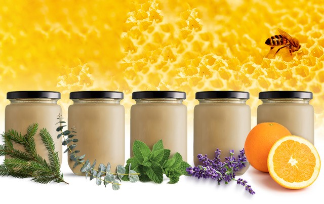 Produits bien-être, nos aromiels et propomiel, miels thérapeutiques